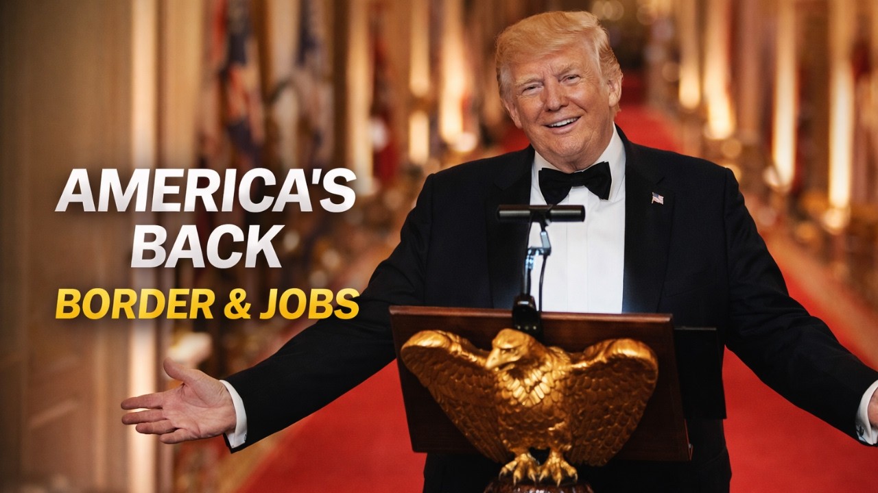 Trump Celebrates America's Comeback: Border Security & Jobs Stronger Than Ever