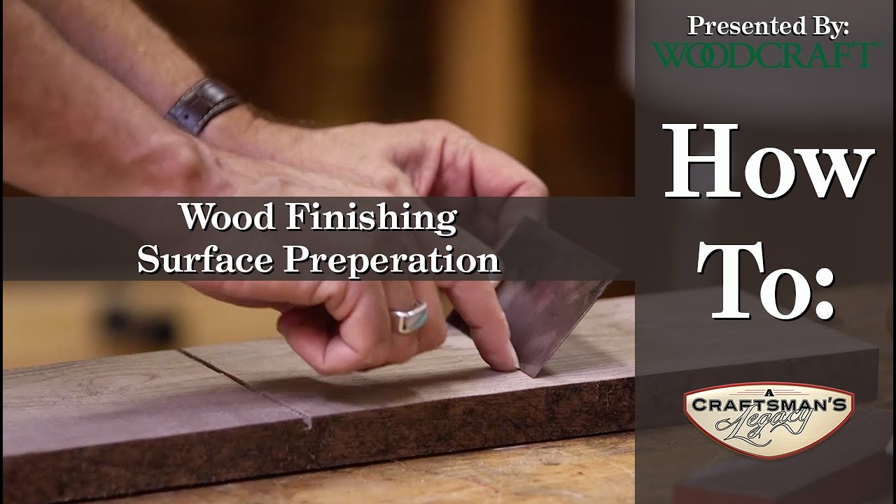 Woodcraft 101: Prepare Walnut for Wood Finishing