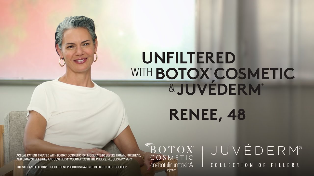 Renee shares her experience  with BOTOX® Cosmetic & JUVÉDERM® VOLUMA® XC