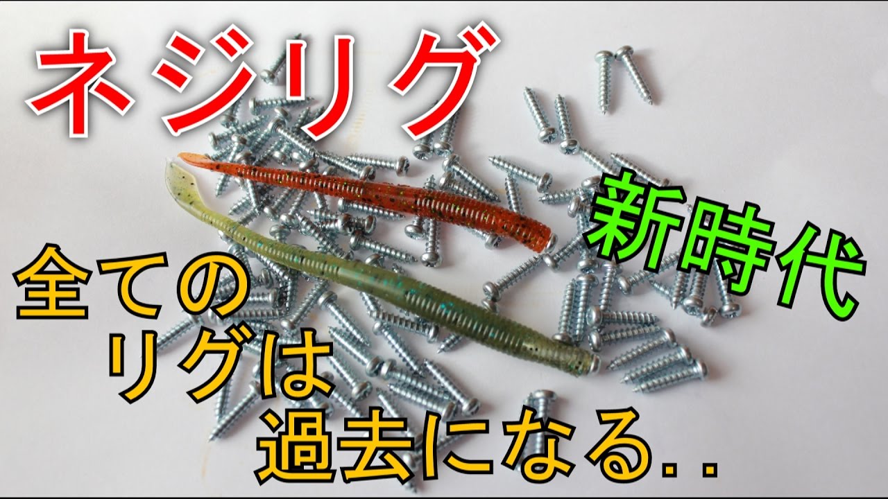 【ネコリグ新時代】ネジリグ！私が選んだネジはこれだっ！