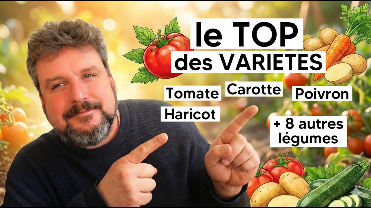 Le TOP des variétés que VOUS cultivez 🍅🥕