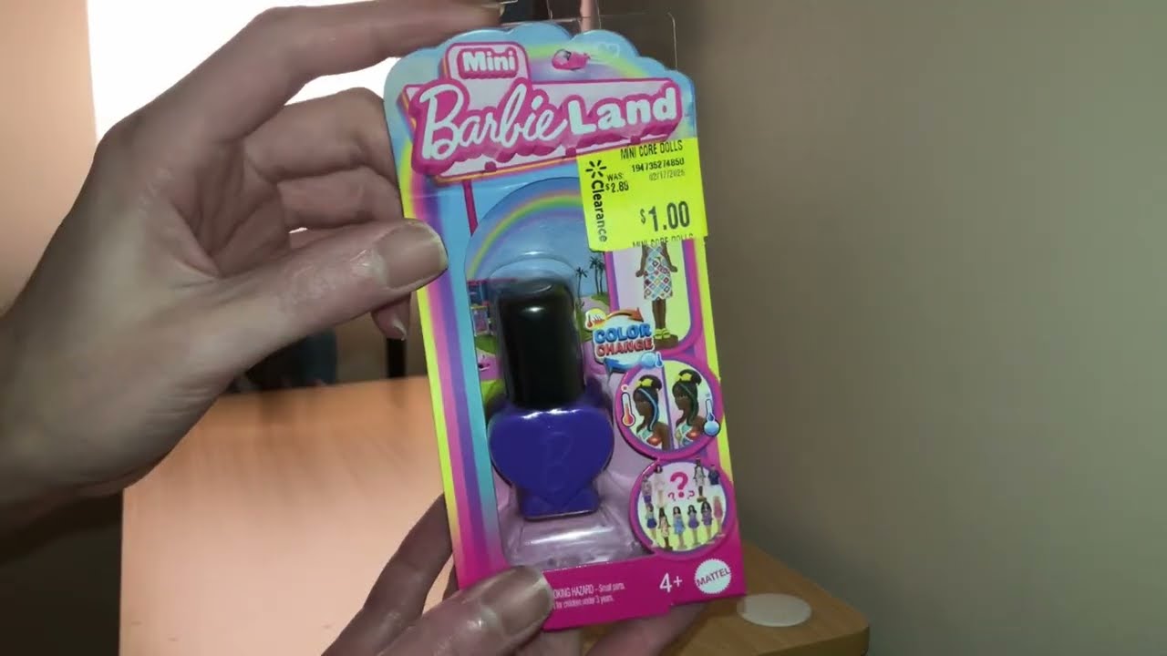 Barbie Mini BarbieLand Reveal Doll Unboxing 1