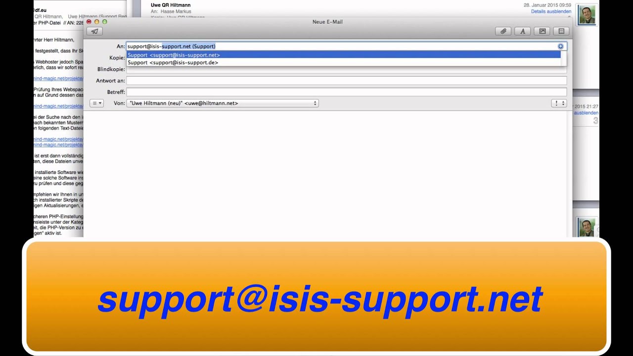 Ticket-System Uwe Hiltmann ISIS Solutions