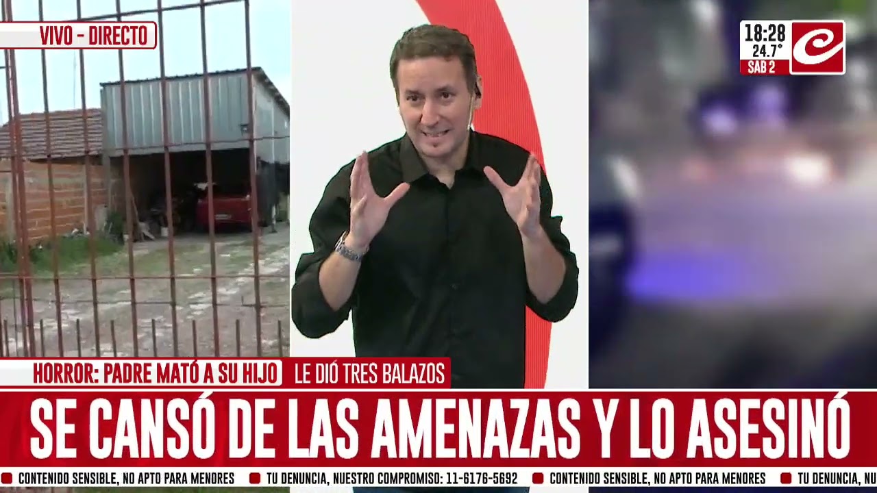 Asesinó a tiros y remató en el piso a su hijo drogadicto que le exigía $30 mil para comprar falopa