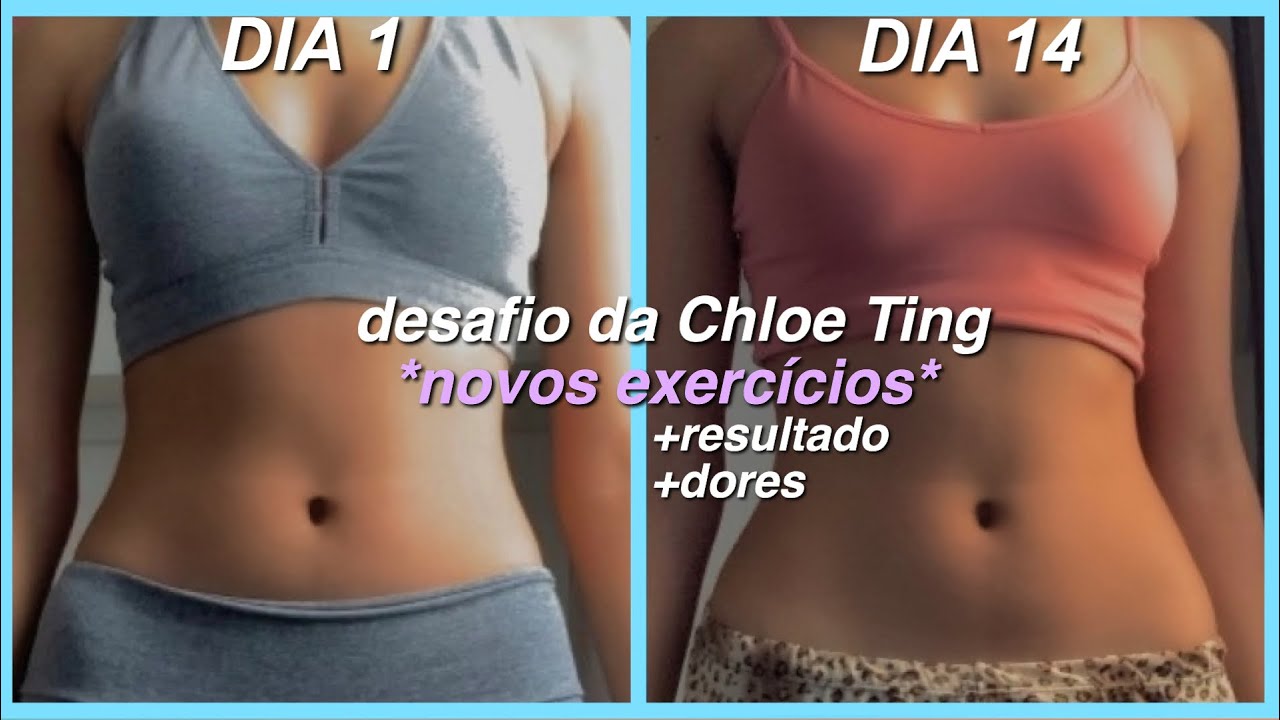 abdominais em 2 semanas? desafio da chloe ting *atualizado*