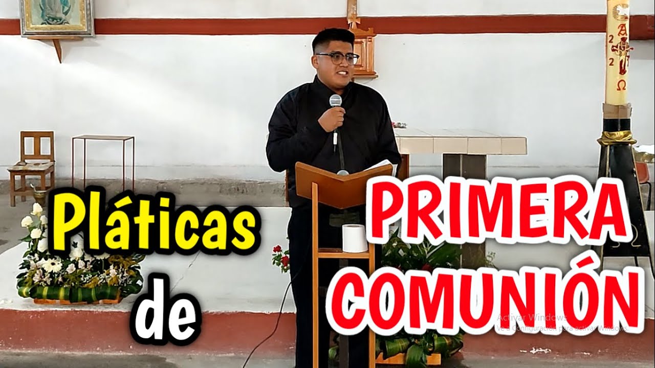 Pláticas de primera comunión para papás y padrinos | Importancia de la Eucaristía