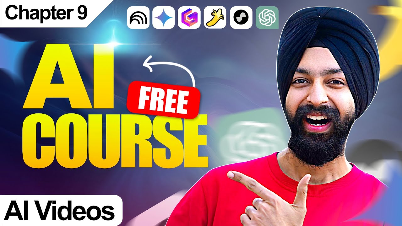 Free AI COURSE for Beginners &ndash; Class 9 - AI Videos - Explained Easy #course #ai