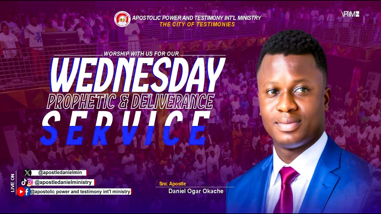 WEDNESDAY PROPHETIC DELIVERANCE & HEALING SERVICE
