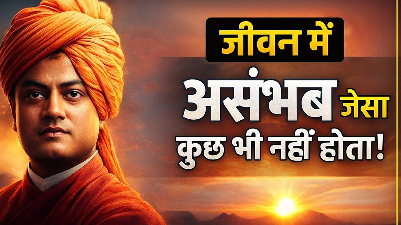 विवेकानंद जी का रहस्य: जीवन में असंभव जैसा कुछ भी नहीं होता! Vivekananda inspire @kdubeymotivation 