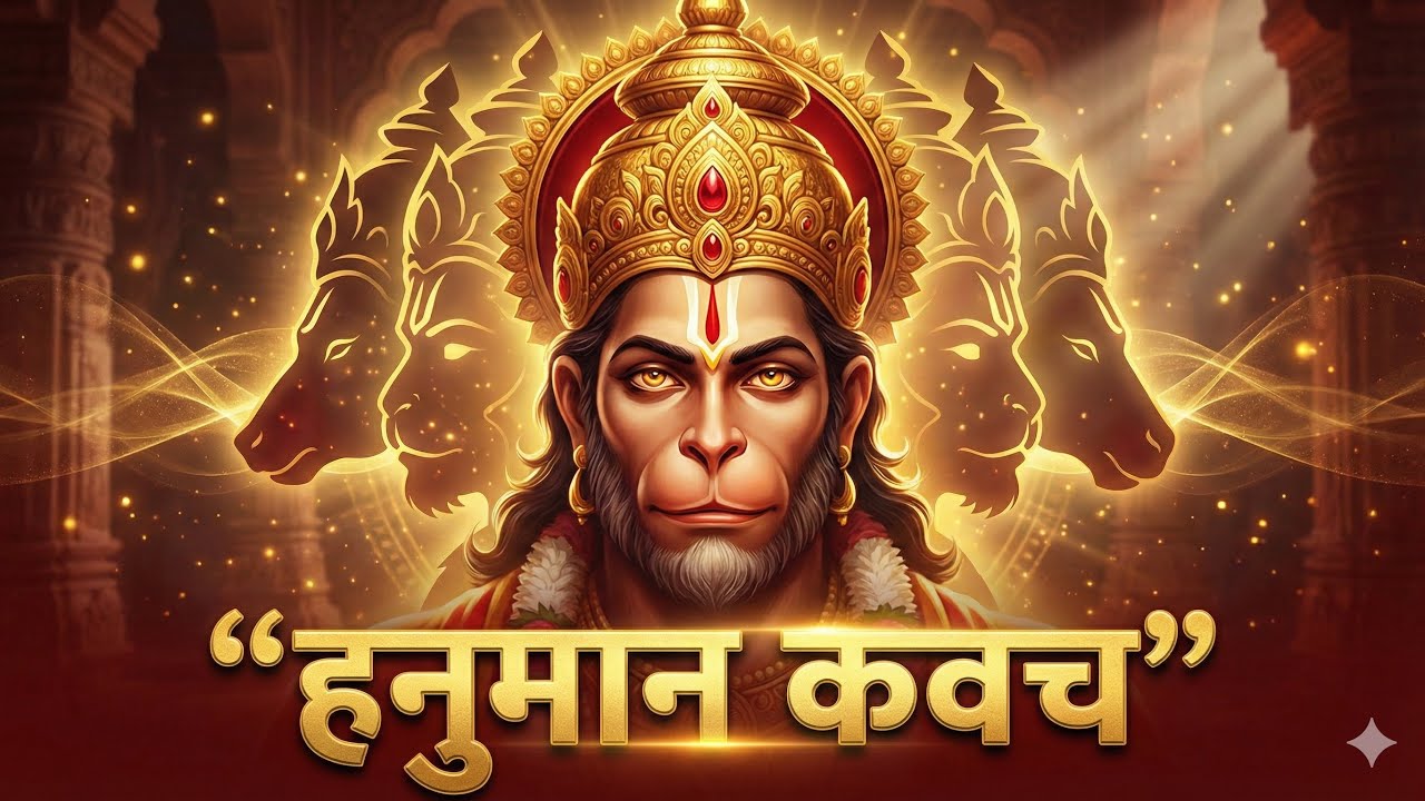 Panchmukhi Hanuman Kavach | पंचमुखी हनुमान कवच | Powerful Mantra For Protection