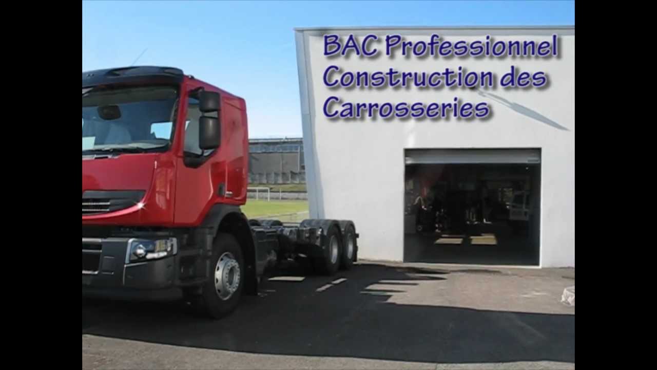 BAC PRO Construction des Carrosseries au lycée Antoine deSaint-Exupéry à Limoges.f4v
