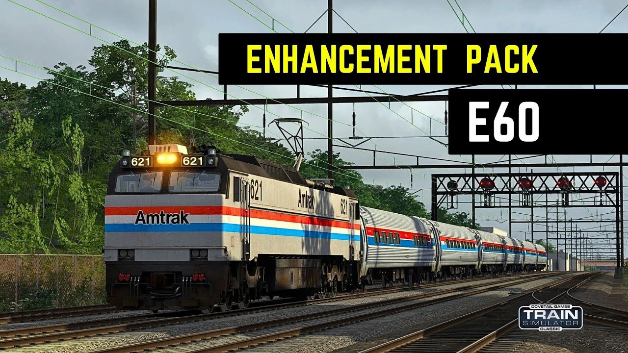 Train Simulator | E60 — пакет улучшений | #trainsimulator
