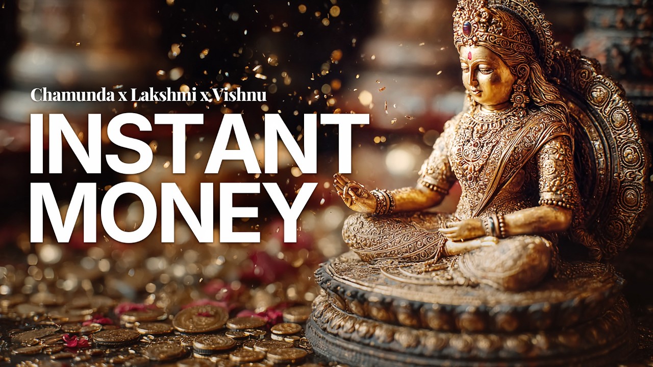 792Hz Precision Vibration to Instantly Unblock Money Luck | Chamunda x Lakshmi x Vishnu