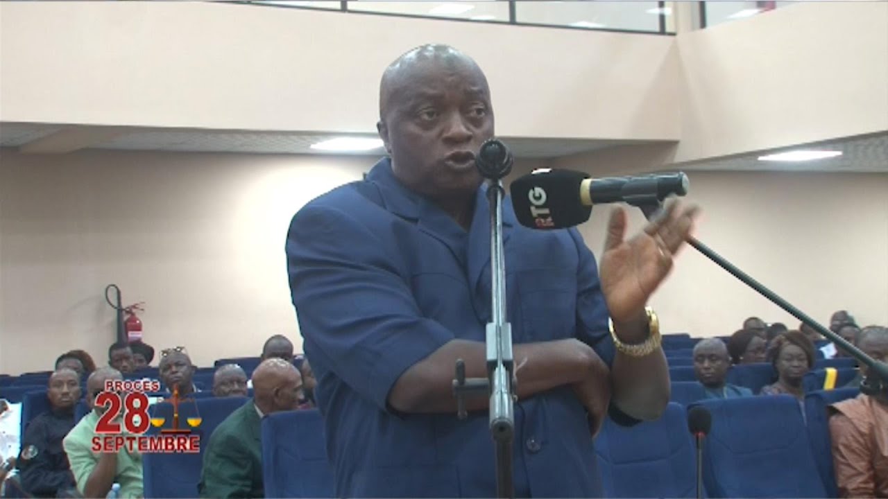 SUITE / TOUT SAVOIR SUR L'AUDIENCE DE GENERAL IBRAHIMA BALDE. A SUIVRE SUR LA RTG GUINEE 224