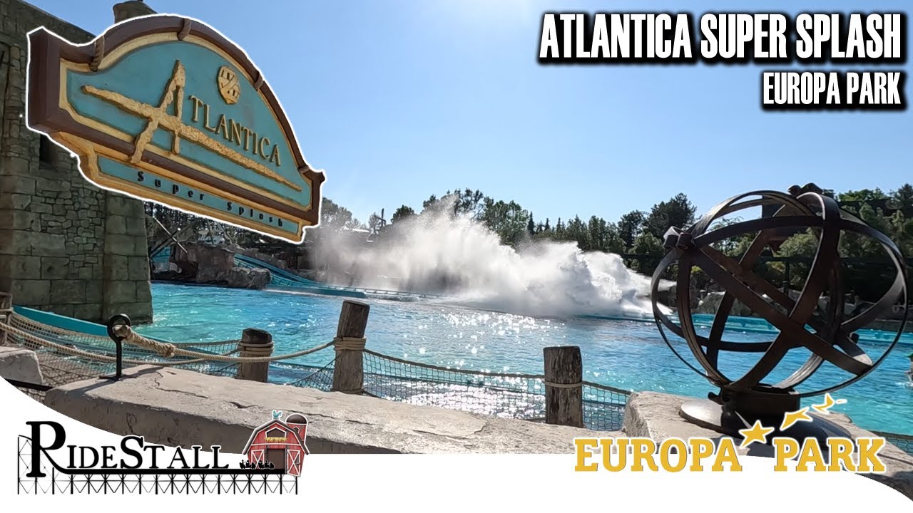 Atlantica Supersplash - die spritzige Bootsfahrt im Europa Park | POV Onride