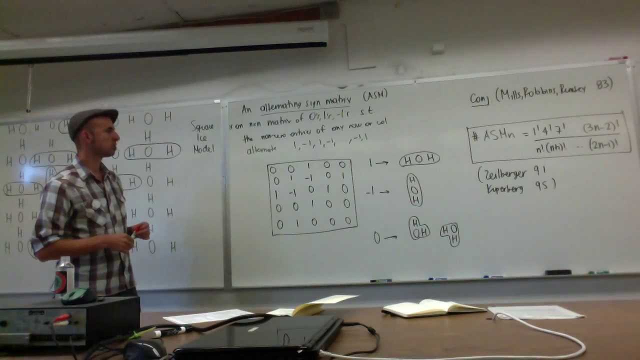 Lecture 21 . Enumerative Combinatorics (Federico Ardila)
