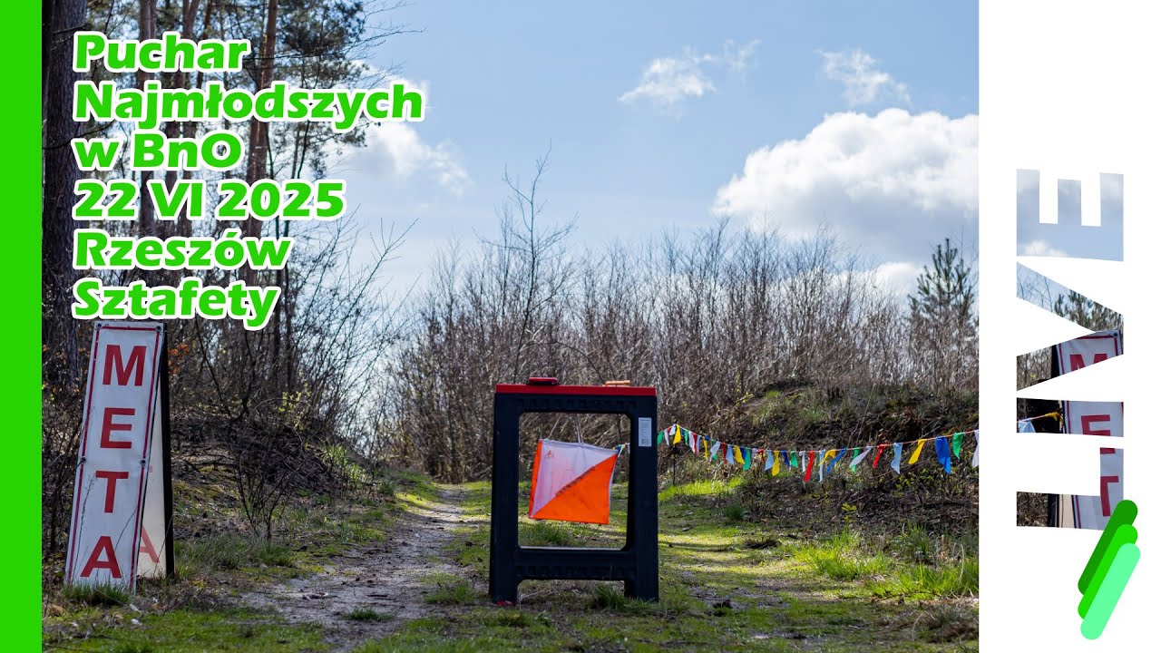🔴🎥[NA ŻYWO]  🧭🏃&zwj;♂️Puchar Najmłodszych BnO - Sztafety 📅[2025-06-22] ⏰[godz10.00]