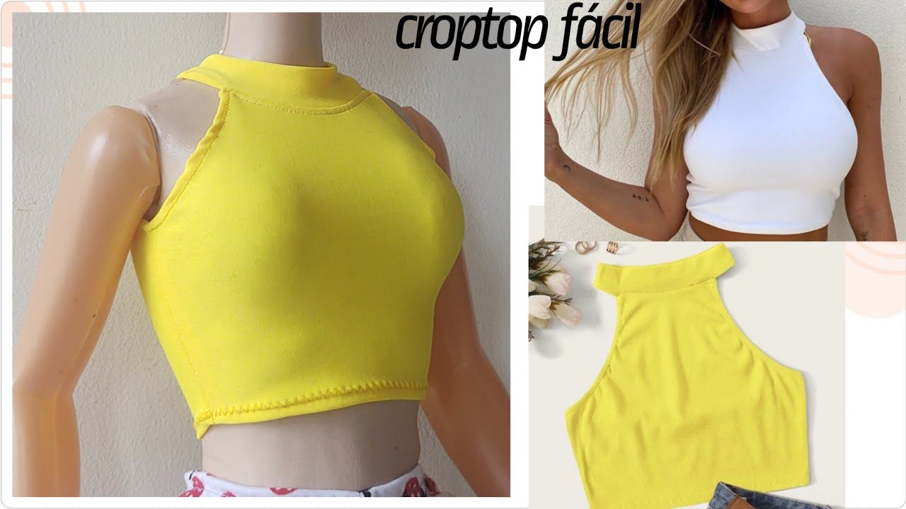 crea tu propia ropa sin patrónes,#fácil , croptop,blusa,sin moldes, paso a paso,aprende y vende