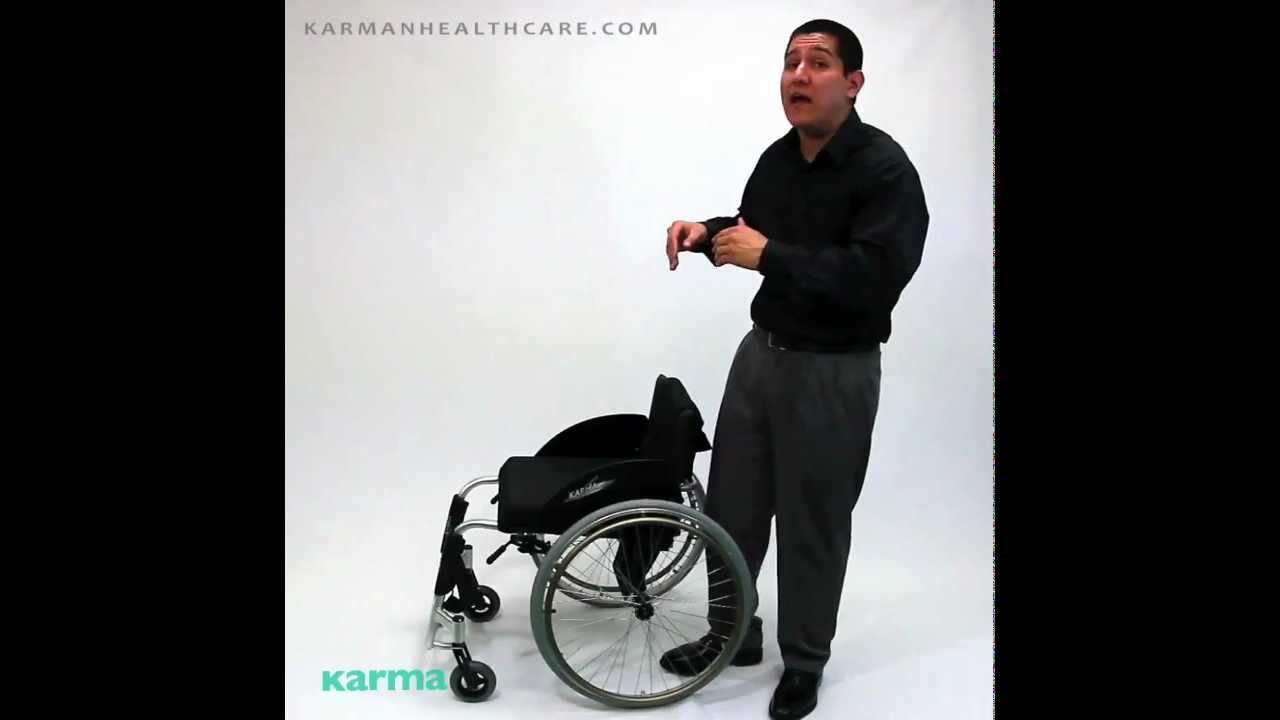 AT-60 Ultra Lightweight Active Wheelchair - by Karman Healthcare