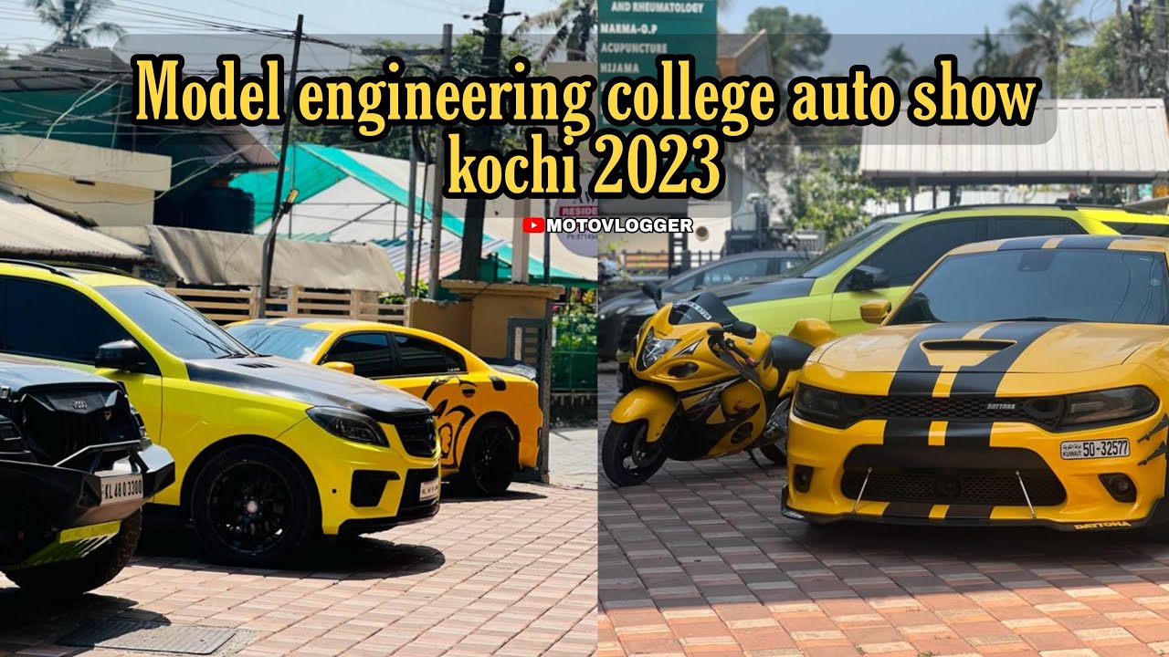 Model Engineering College Kochi Auto Show / ഞങ്ങൾ അടിച്ചുപൊളിച്ചു 😍