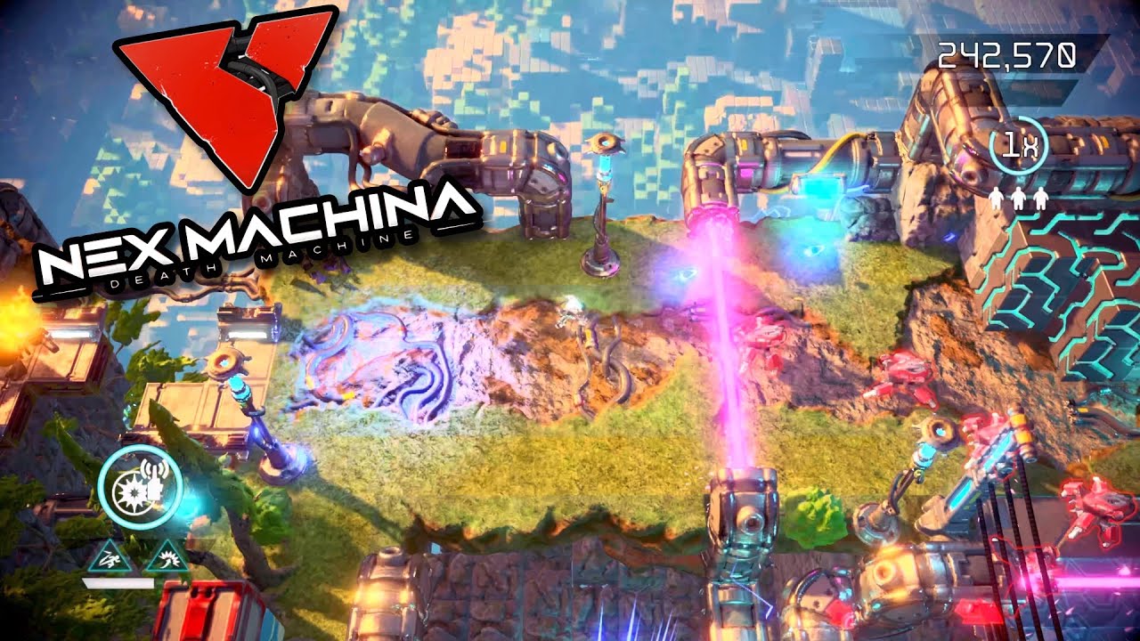 Nex Machina (PS4 Pro / 4K)   Review & Gameplay