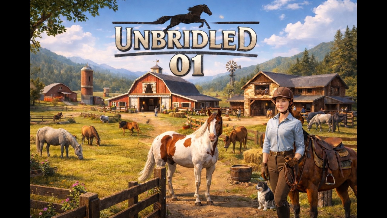 Unbridled-Das Pferdespiel #01🐎Willkommen auf meinem Pferdehof🐎