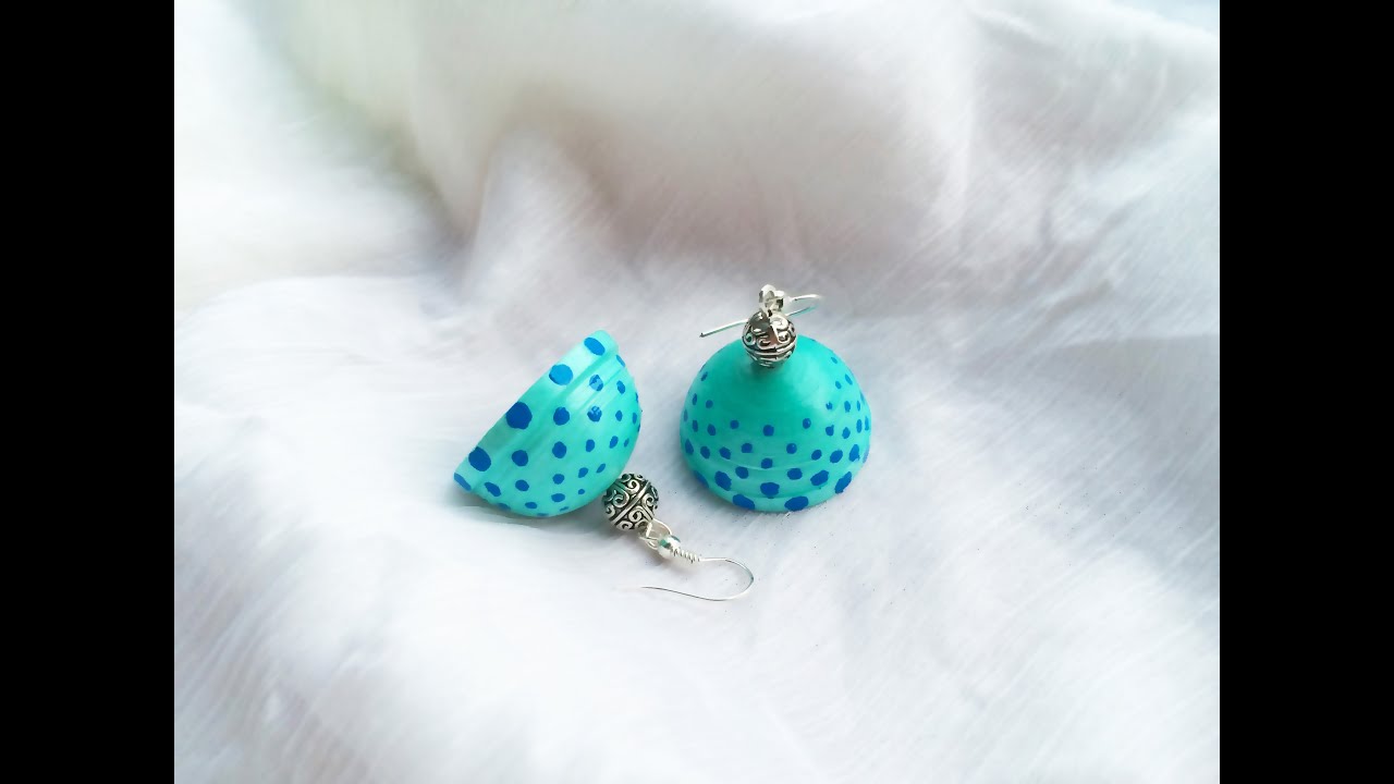 Paper Quilled Jhumkas - Make the Perfect Dome/Jhumka - Part 1