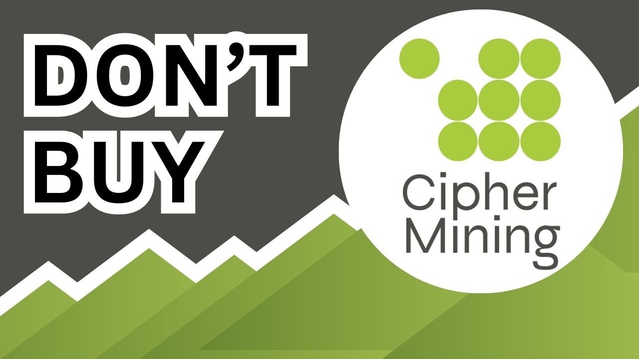 DON'T BUY Cipher Mining Stock (Until You Watch This Analysis) #CIFR