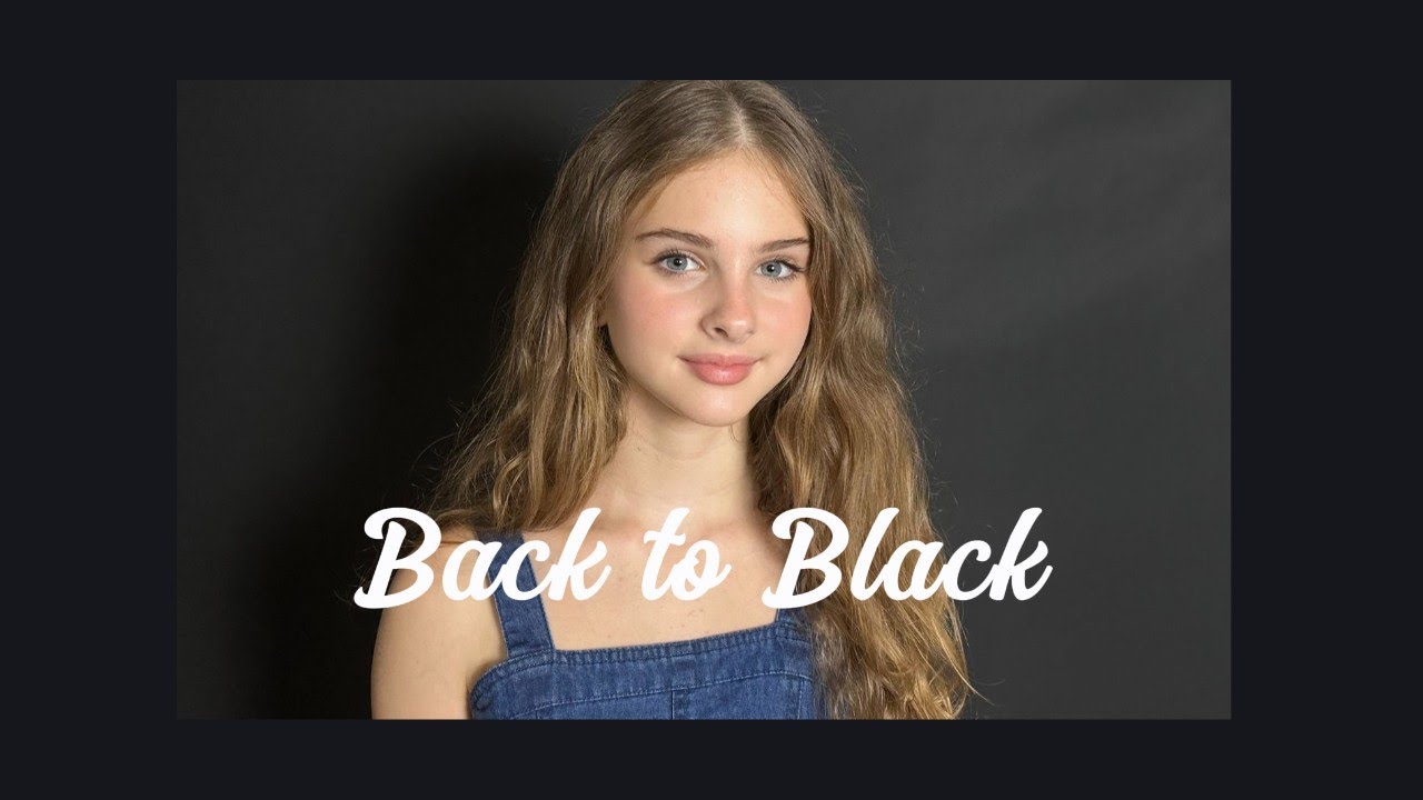 Amy Winehouse - Back To Black (Clean Lyrics) | By Sophie Ghosn #AmyWinehouse #BackToBlack