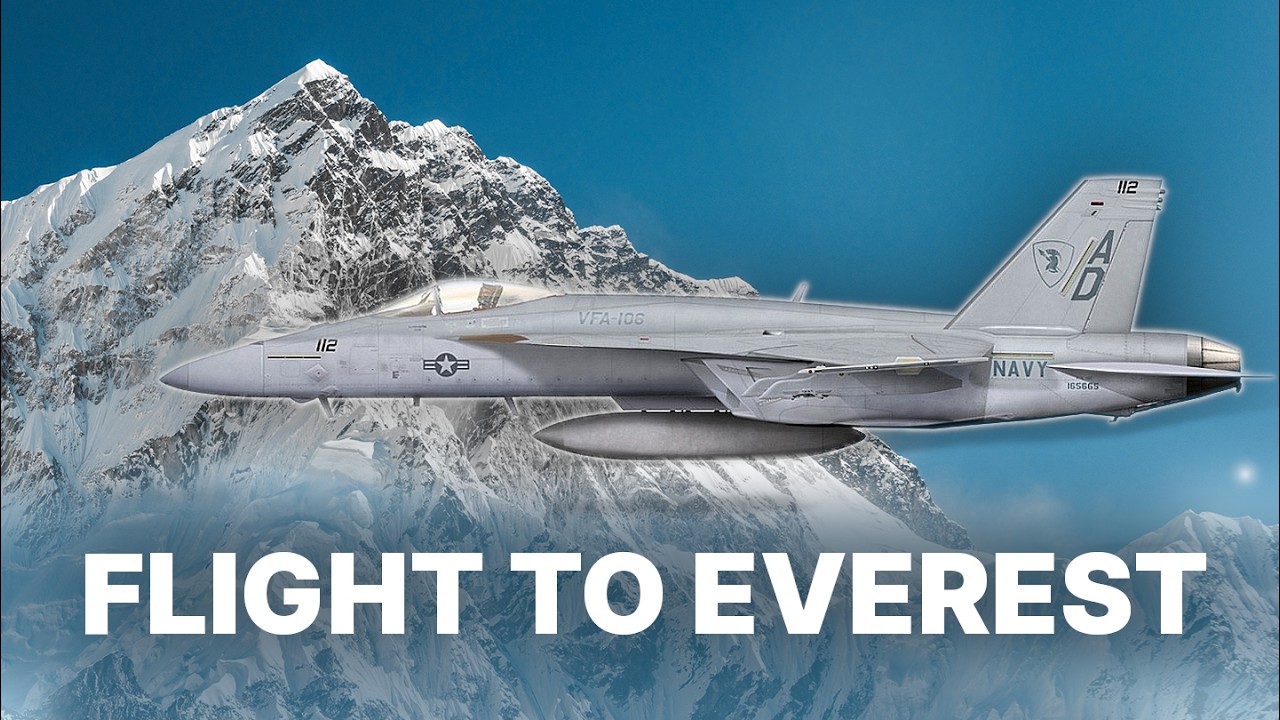Boeing Super Hornet to Mount Everest! ⛰️ Lukla - Kathmandu