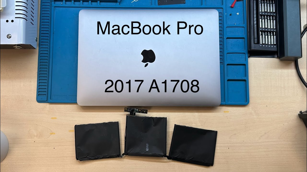 Замена аккумулятора MacBook Pro 2017 A1708