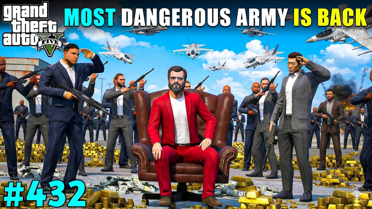 MICHAEL’S MOST AWAITED SPG SECURITY IS BACK IN LOS SANTOS | GTA 5 GAMEPLAY #432 | GTA V