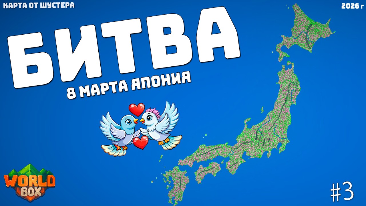 Карта 8 МАРТА ЯПОНИЯ 5 Сезона #3 и Джекбокс и Ночные Таблички ФМ БПЛ