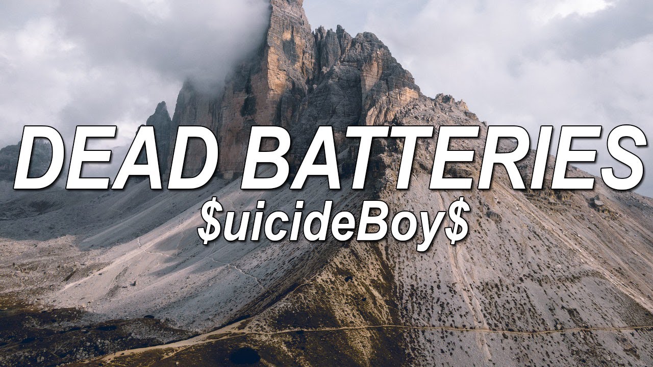 $uicideBoy$ - Dead Batteries (Lyrics) | @pinkskylyrics