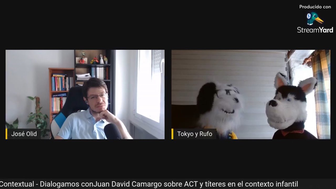 Habilidades Cl&iacute;nicas con Tokyo el Husky: ACT con Jos&eacute; Olid en Terapias Contextuales.