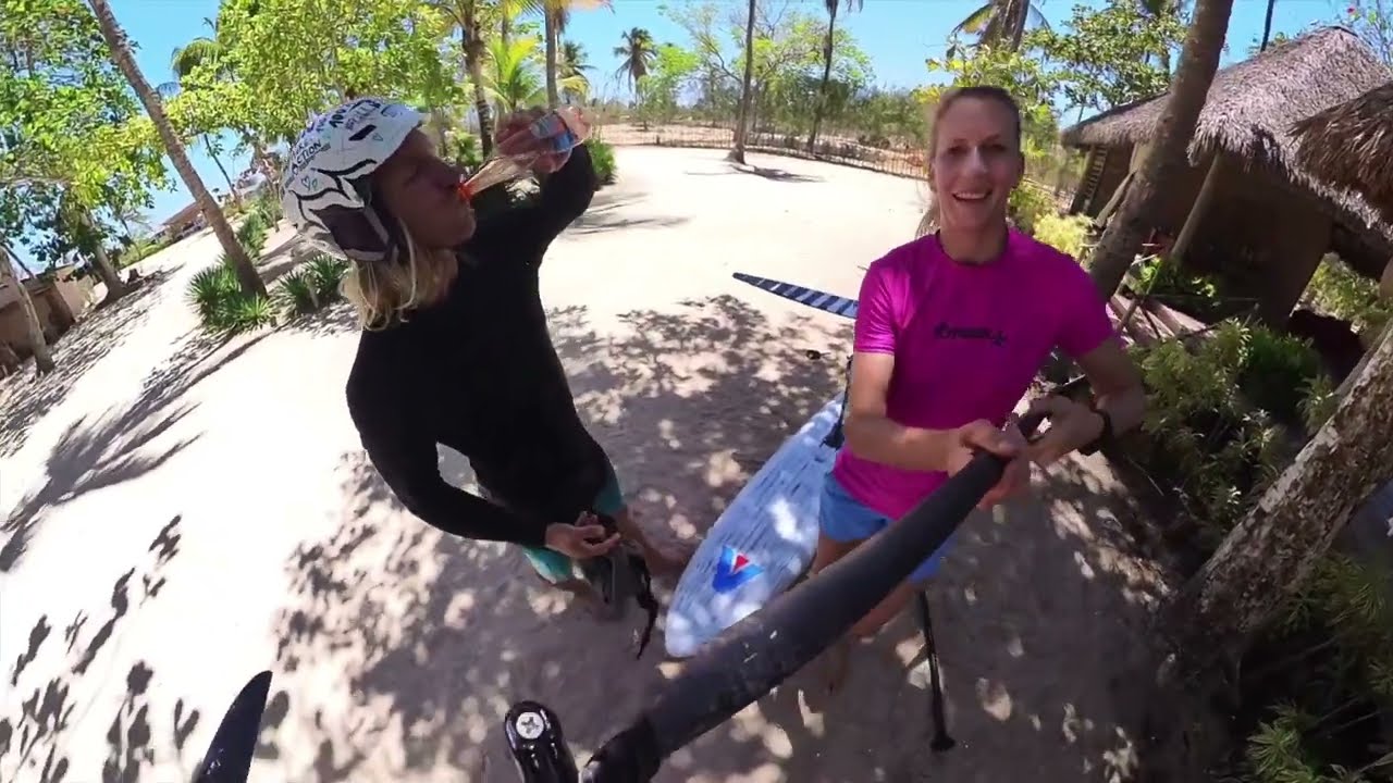 VLOG: LEARNING TO SUP FOIL DOWNWIND IN 3 DAYS (An Epic Disaster)