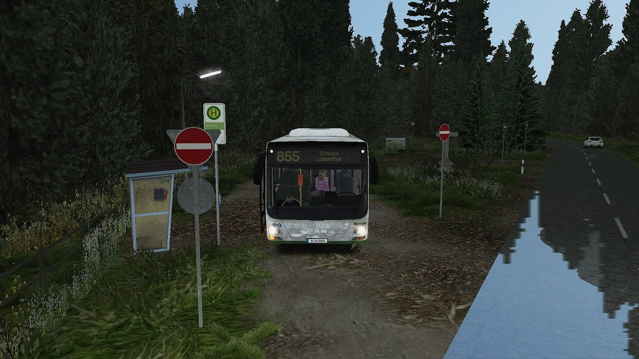 Omsi 2 Add-on Hohenkirchen 🚌855🚌 Roundtrip #omsi2 #omsi #hohenkirchen #bus #roundtrip