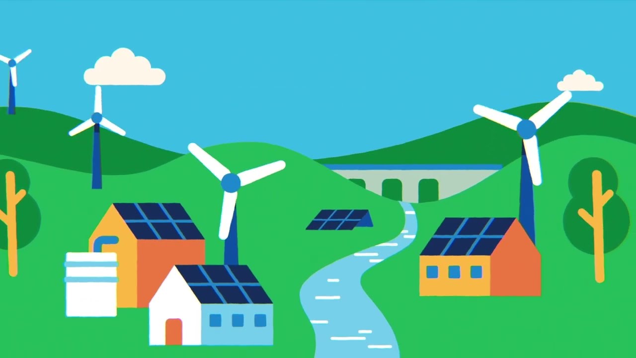 Global Green Industrialization Dialogue 2025 hero animation