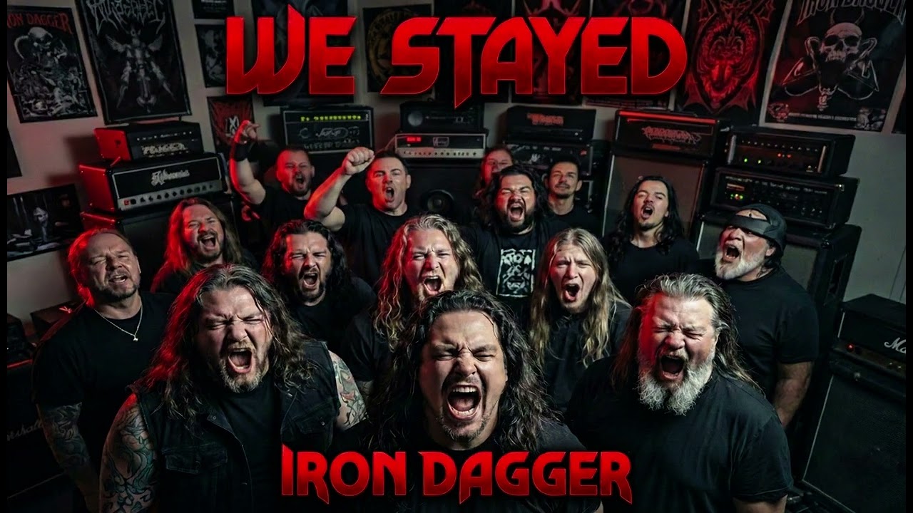 IRON DAGGER - We Stayed (Official Audio) 