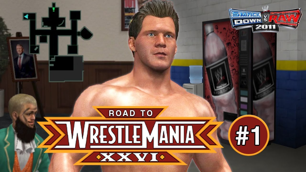 Chris Jericho's Road to Wrestlemania #1  [Smackdown vs. Raw 2011]  (XBOX 360)