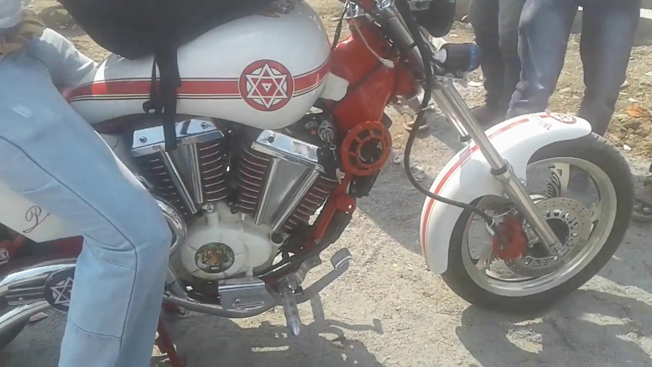 Janasena bike owner driving bike omg!!! HEAVY BIKES IN INDIA pawan kalyan janasena bike