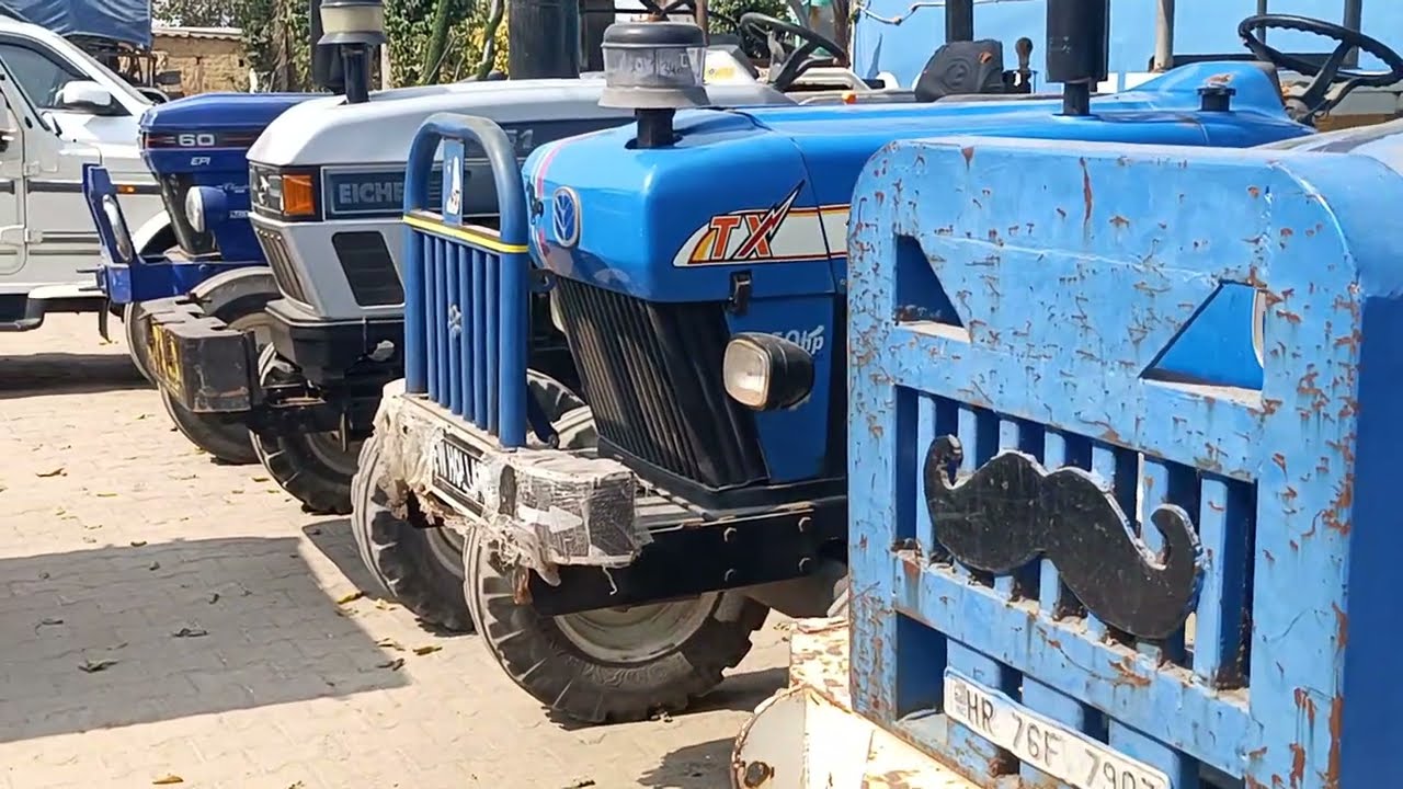 सबसे बढ़िया ट्रैक्टर हरियाणा में यहां मिलते है🥳🥳🥳#sale #video #viral #farming #farmer 
