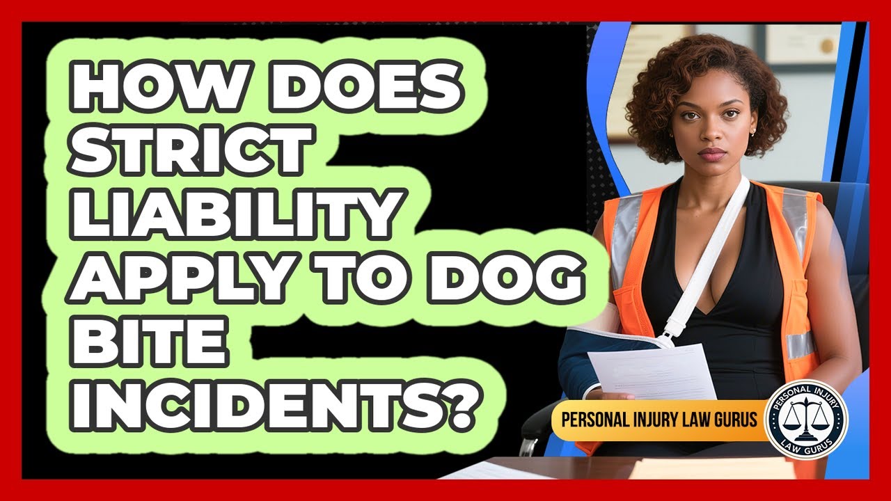 How Does Strict Liability Apply To Dog Bite Incidents? - Personal Injury Law Gurus