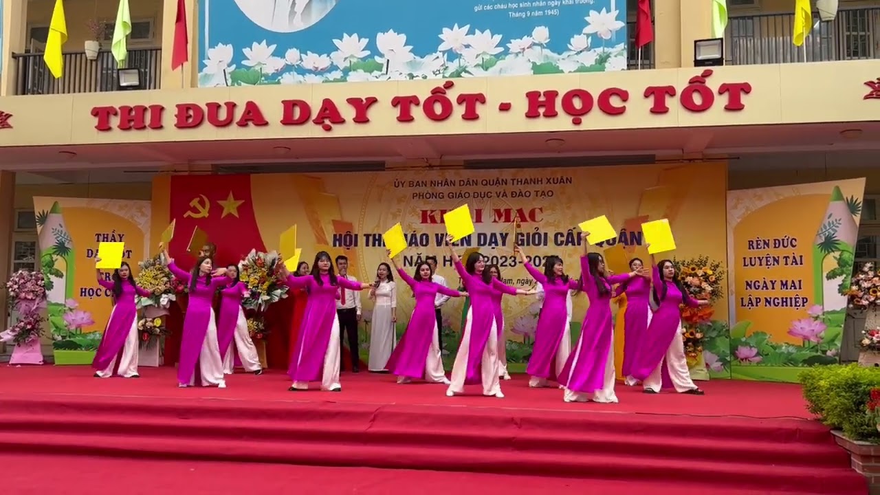 HÁT MÚA TRƯỜNG TIỂU HỌC THANH XUÂN NAM