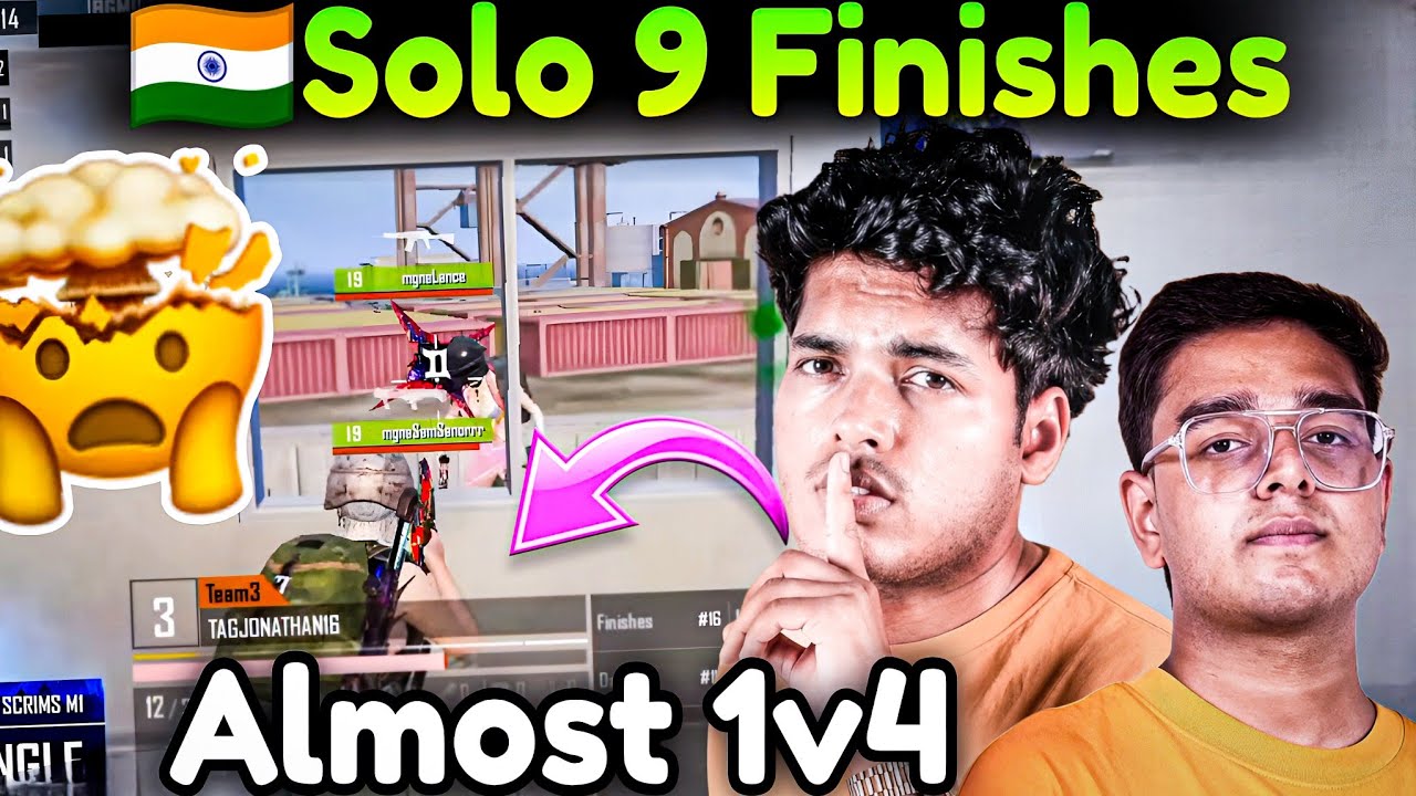 Solo 9 Finishes🤯 Jonathan-Hydro On Rampage🥶 1v4 B2B🥵 27 Finishes Total Domination🔥