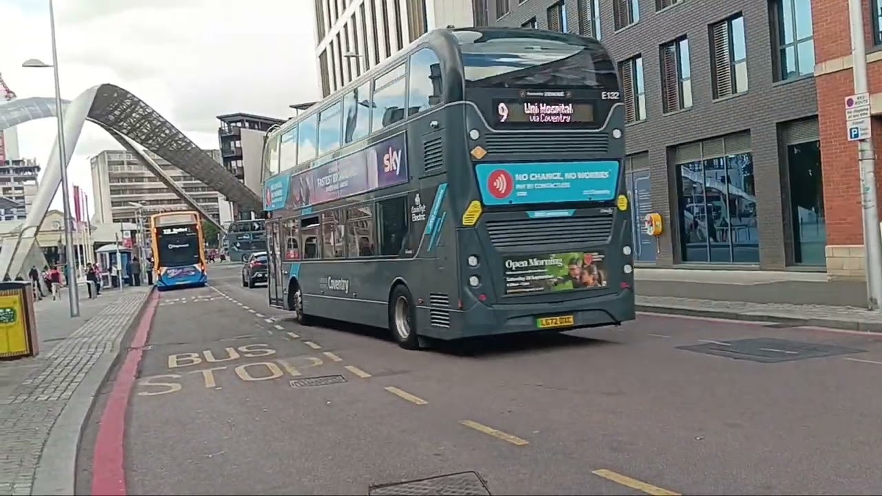 Buses In Coventry City Centre 
