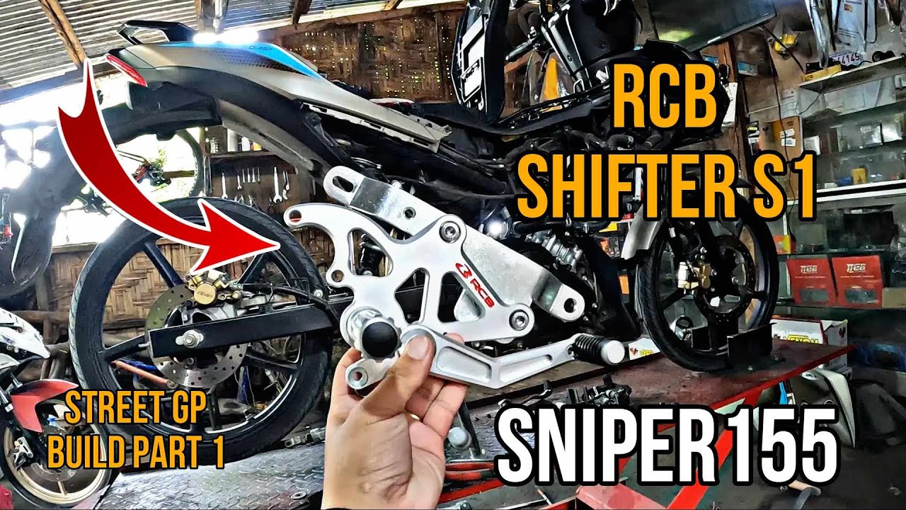 RCB S1 SINGLE SHIFTER SNIPER 155 | STREET GP BUILD PART 1 | MAGKANO KAYA GINASTOS