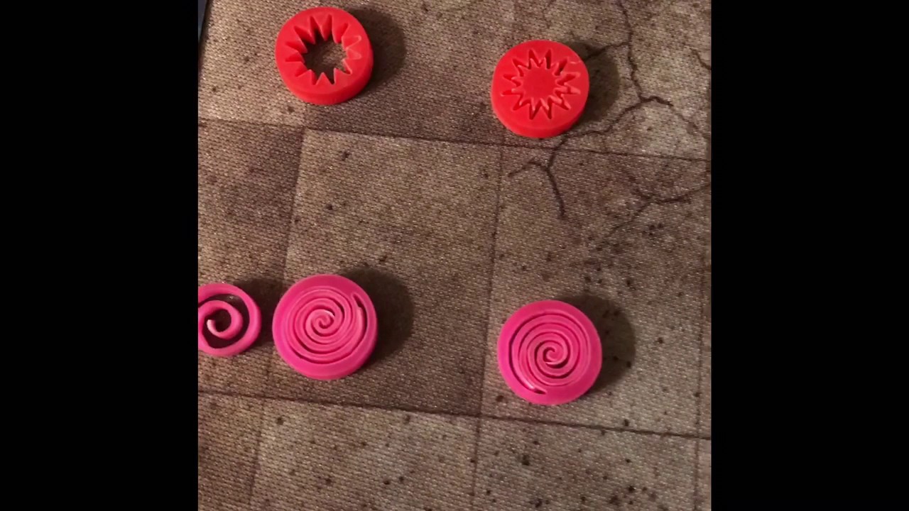 Batman Miniature Game Effect Marker Set I & II unboxing