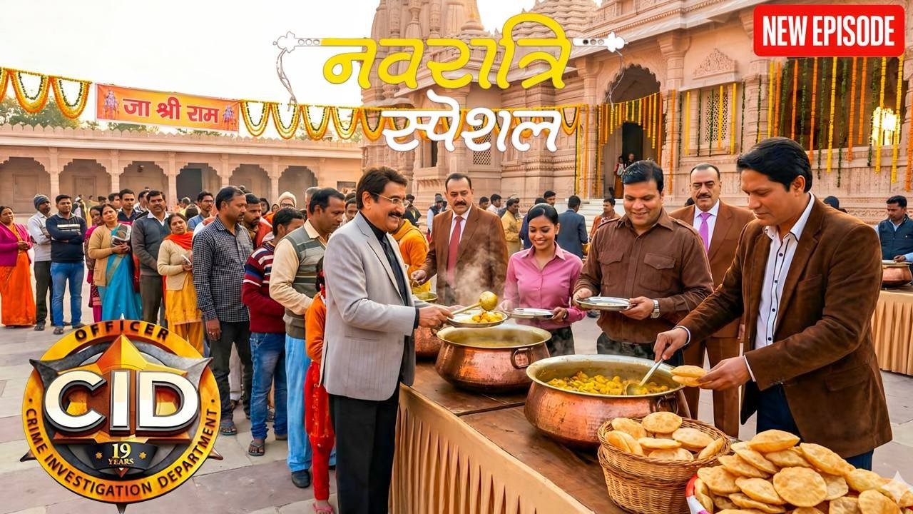 CID टीम ने नवरात्रि के पहले दिन मंदिर में लगाया लंगर CID || Latest Episode 2026||