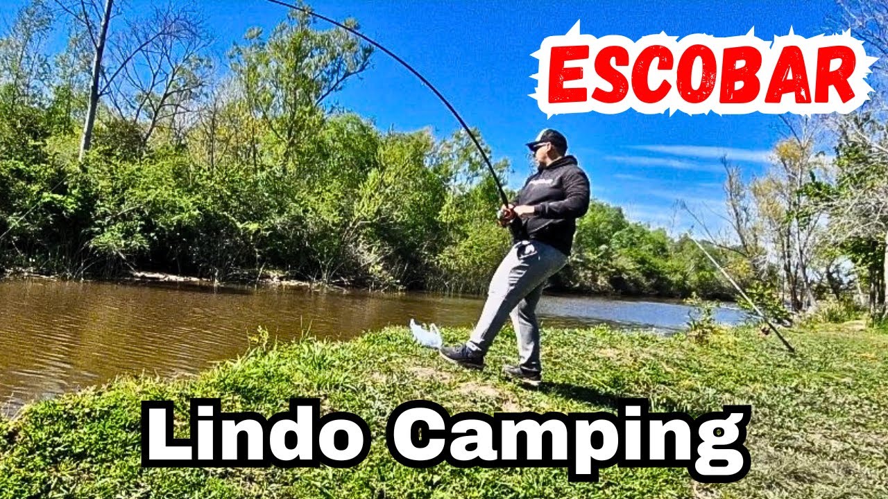 Pesca en camping de Escobar, entorno natural